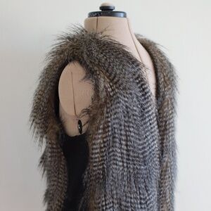 Stylish Faux Fur Vest
